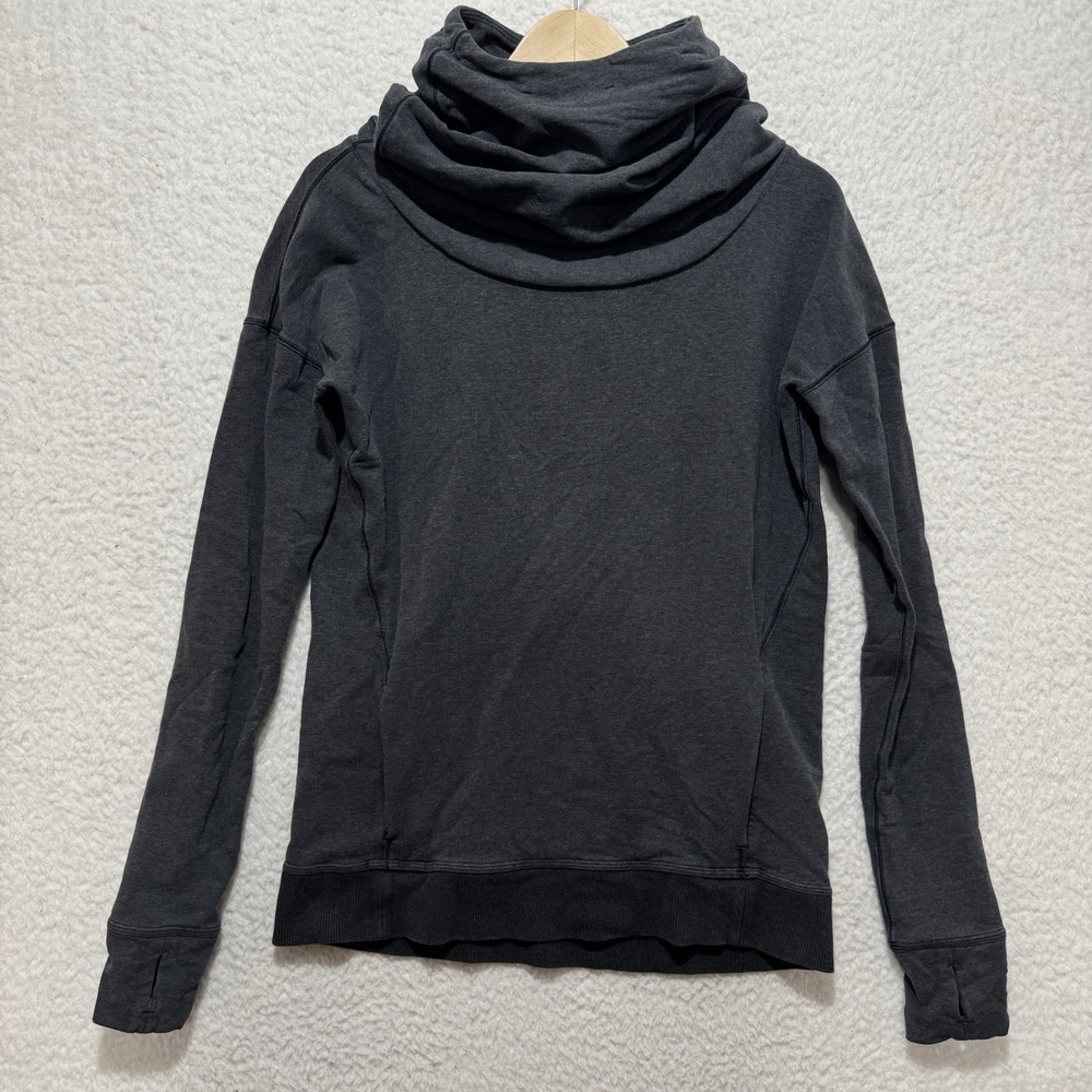 Lululemon Womens Stress Less Hoodie Pullover Sweatshirt Kangaroo Pockets